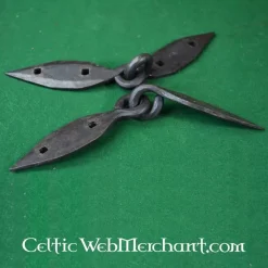 Ulfberth Charnières De Coffres Viking, Forgées Main, Par Paire (18cm) 7 Ulfberth Charnières De Coffres Viking, Forgées Main, Par Paire (18cm) -Epees Celtiques Magasin charnieres de coffres viking forgees main par pair 2