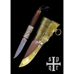 SPQR Couteau Viking Corbeau Odins, Damas Acier 8 SPQR Couteau Viking Corbeau Odins, Damas Acier -Epees Celtiques Magasin couteau viking corbeau odins damas acier 2