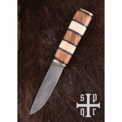 SPQR Couteau Viking Visby, Damas Acier 10 SPQR Couteau Viking Visby, Damas Acier -Epees Celtiques Magasin couteau viking visby damas acier 2