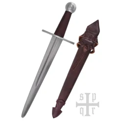 SPQR Dague Médiévale De Carcassonne, Battle-ready (émoussé 3 Mm) -Epees Celtiques Magasin dague medievale de carcassonne battle ready emouss 1