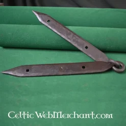 Ulfberth Garnitures De Coffres Viking (2 Charnières & 1 Moraillon) -Epees Celtiques Magasin garnitures de coffres viking 2 charnieres 1 morail 2