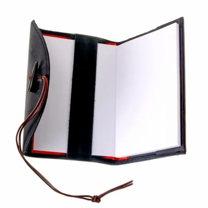 Ordinateur Portable Avec Couverture En Cuir, Noir, L 4 Ordinateur Portable Avec Couverture En Cuir, Noir, L – Image 2