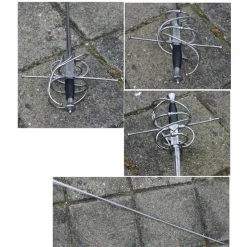 Hanwei Rapière Allemande Avec Garde -Epees Celtiques Magasin rapiere allemande avec garde 2