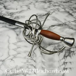 Hanwei Rapière Allemande Avec Garde à Volutes -Epees Celtiques Magasin rapiere allemande avec garde a volutes 3