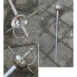 Rapière Avec Garde En Cloche -Epees Celtiques Magasin rapiere avec garde en cloche 10