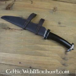 Deepeeka Scramasaxe Courte, Manche Foncé -Epees Celtiques Magasin scramasaxe courte manche fonce 4