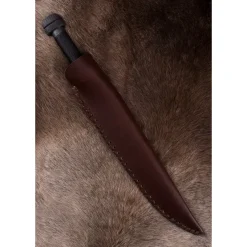 Deepeeka Scramasaxe Viking Noir Avec Poignée Enveloppée De Fil -Epees Celtiques Magasin scramasaxe viking noir avec poignee enveloppee de 3