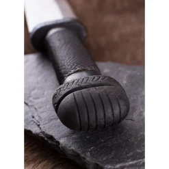 Deepeeka Scramasaxe Viking Noir Avec Poignée Enveloppée De Fil -Epees Celtiques Magasin scramasaxe viking noir avec poignee enveloppee de 4