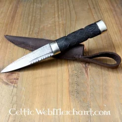 Deepeeka Sgian Dubh (poignard écossais), En Acier De Damas