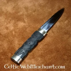 Deepeeka Sgian Dubh (poignard écossais), Noir -Epees Celtiques Magasin sgian dubh poignard ecossais noir 2