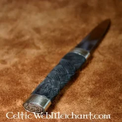 Deepeeka Sgian Dubh (poignard écossais), Noir -Epees Celtiques Magasin sgian dubh poignard ecossais noir 3