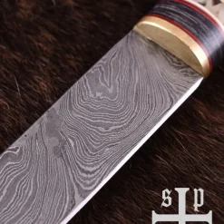 SPQR Viking Seax Thingvellir, Damas Acier -Epees Celtiques Magasin viking seax thingvellir damas acier 2